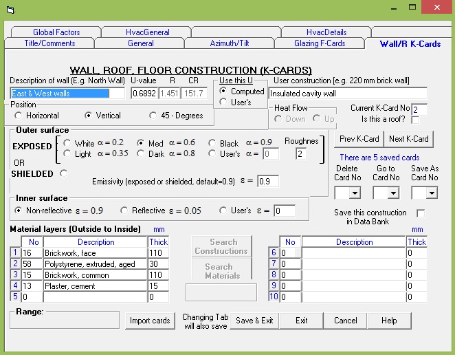 BSIMAC Input-KCard