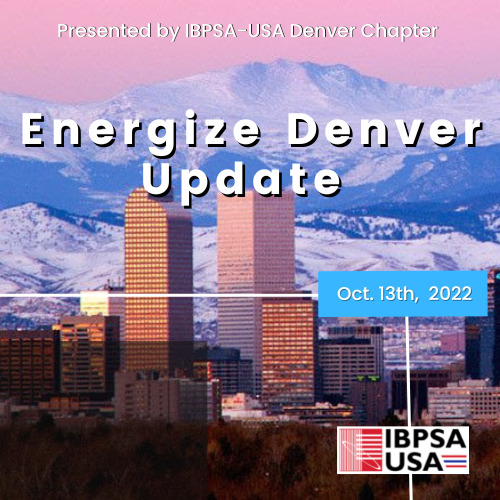 IBPSA-USA Denver: Energize Denver Update