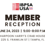 Member Reception June 24,2023 from 5:00 to 8:00 P.M. at Harpoon Harry's Crab House in Tampa Florida.
