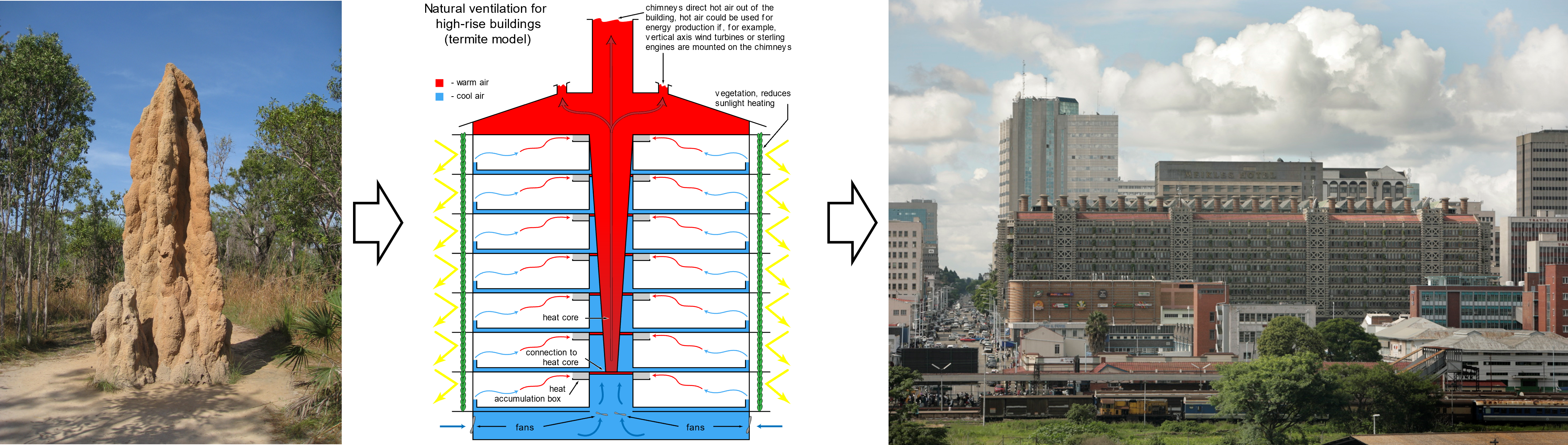 How to incorporate biomimicry into a building system model?