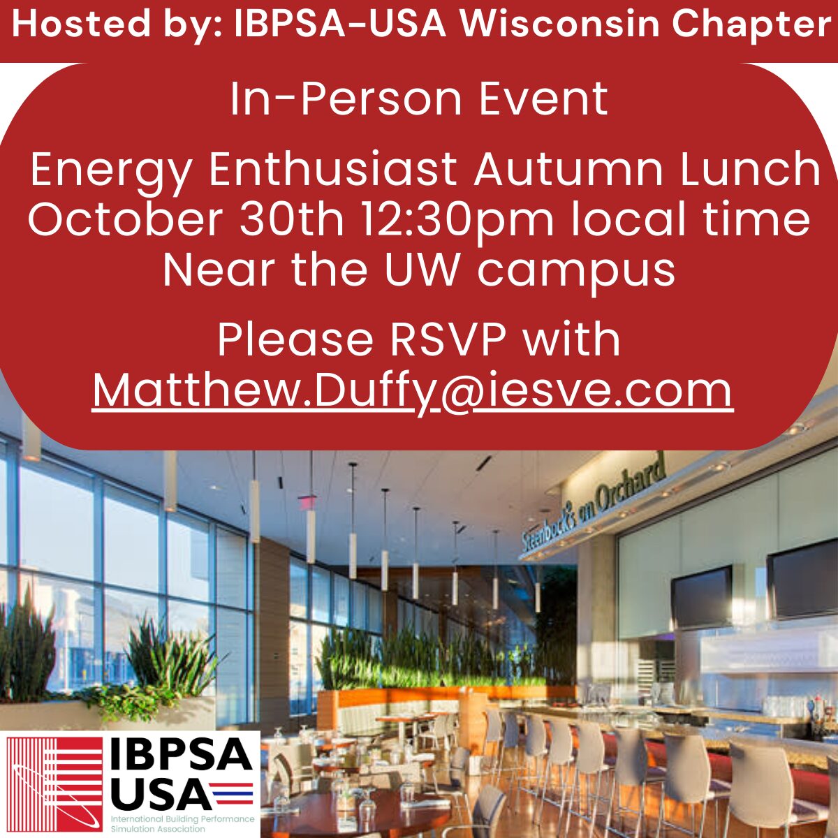 Wisconsin In Person Event